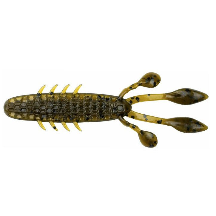 NetBait HexTek Eko Craw 3.5" Green Pumpkin-