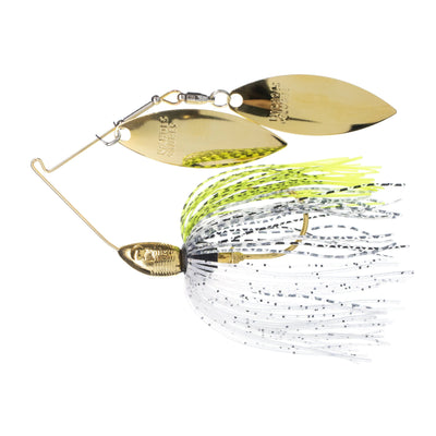 Nichols Catalyst Spinnerbait Double Willow Chartreuse Shiner
