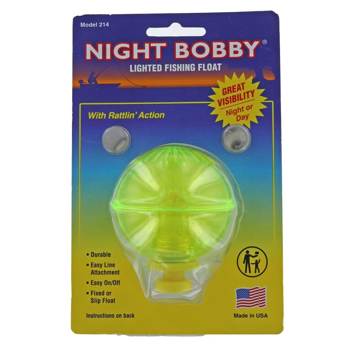 Nicklow's Wholesale Tackle > Rieadco > Wholesale Rieadco 158 Round Night  Bobby