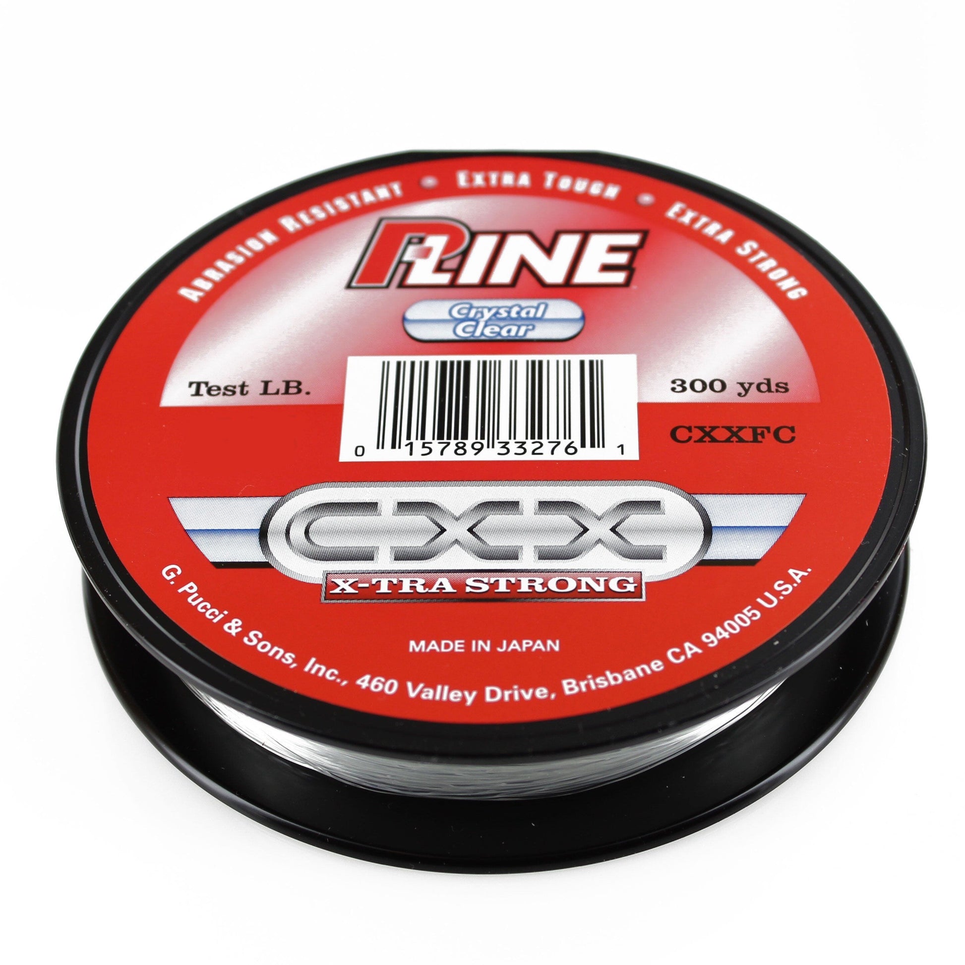 P-Line CXX X-tra Strong | 300 Yards | Crystal Clear 15 lbs.