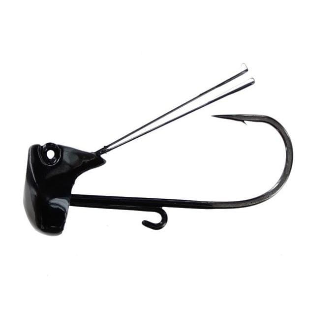 Picasso Rhino Ned Weedless Black Jighead 3Pk-