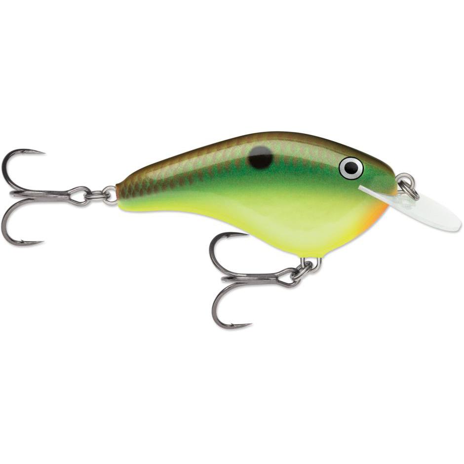 Rapala Og Slim 06-Hot Copper Green Shad-