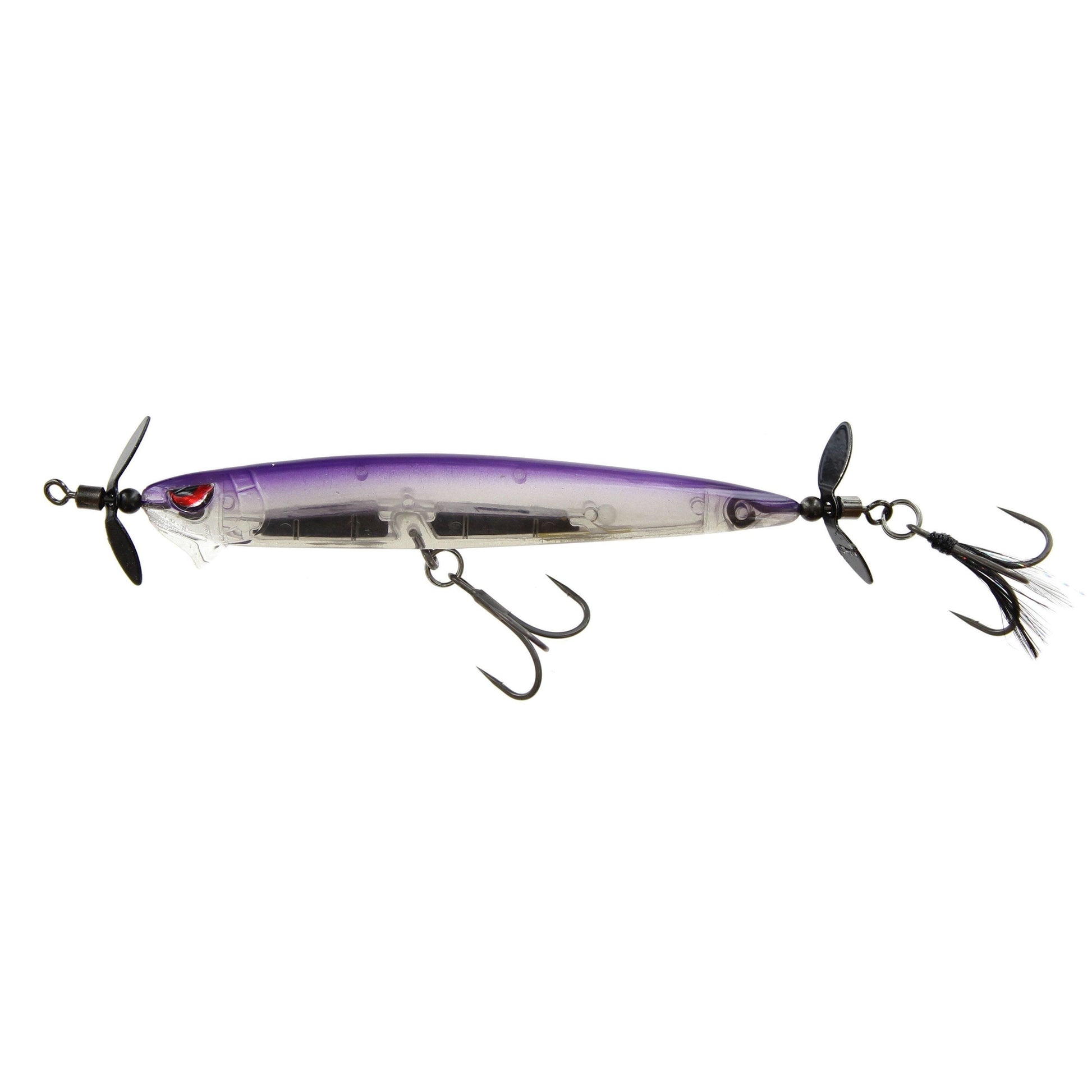 SPRO Spin John 80 Spybait-Smoke Purple-