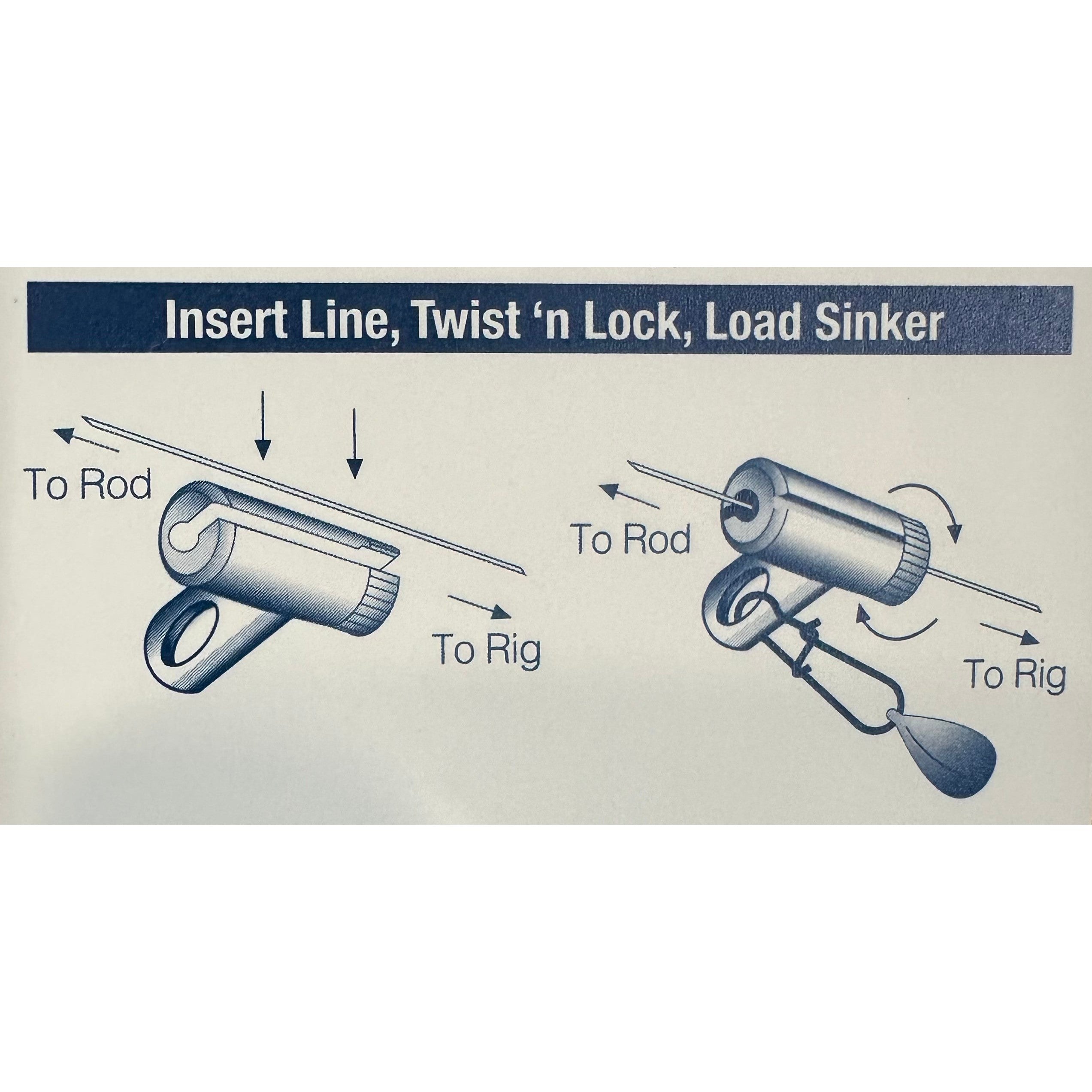 Sea Striker Quik-Slide Quick-Change Sinker Slide #5 Snap 3pk-