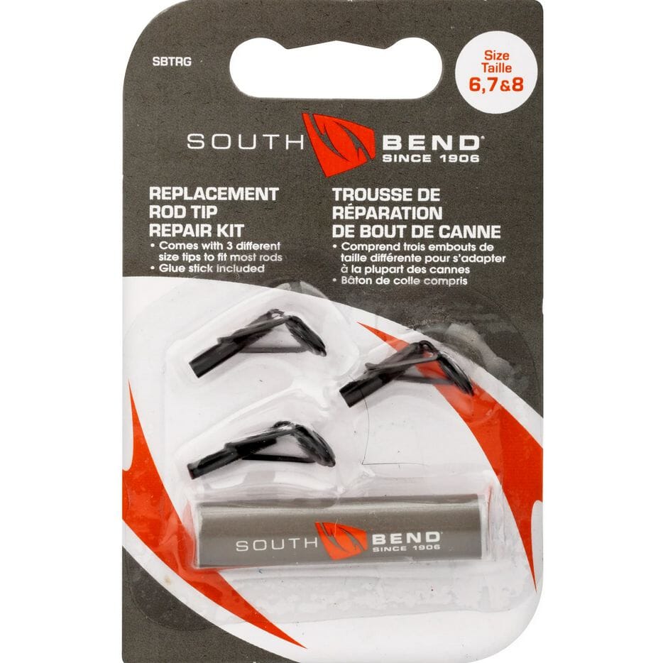 South Bend Replacement Fishing Rod Tip Repair Kit-