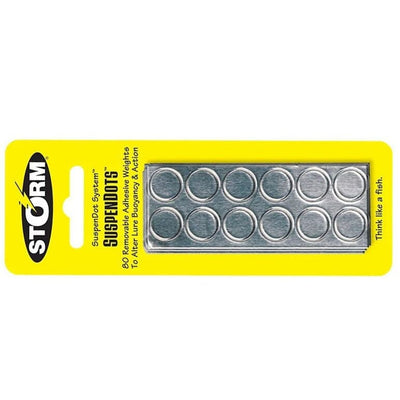 Storm SuspenDots Removable Adhesive Weights - 80 Count 