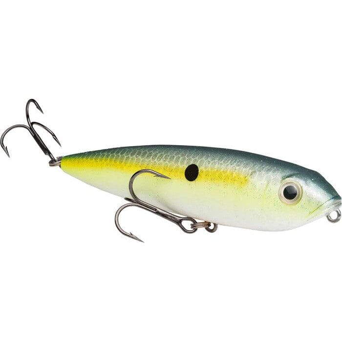 Strike King Kvd Sexy Dawg Jr-Chartreuse Sexy Shad-