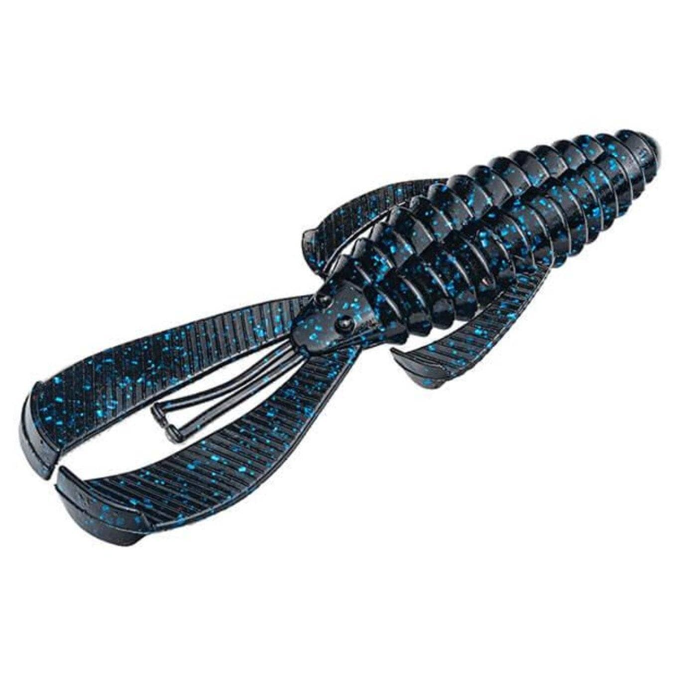 Strike King Rage Baby Bug 3'' Black Blue Flake 