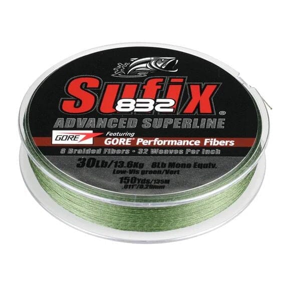 Sufix 832 Braided Line Lo-Vis Green-