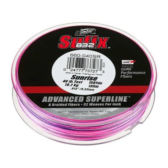Sufix 832 Braided Line Sunrise-