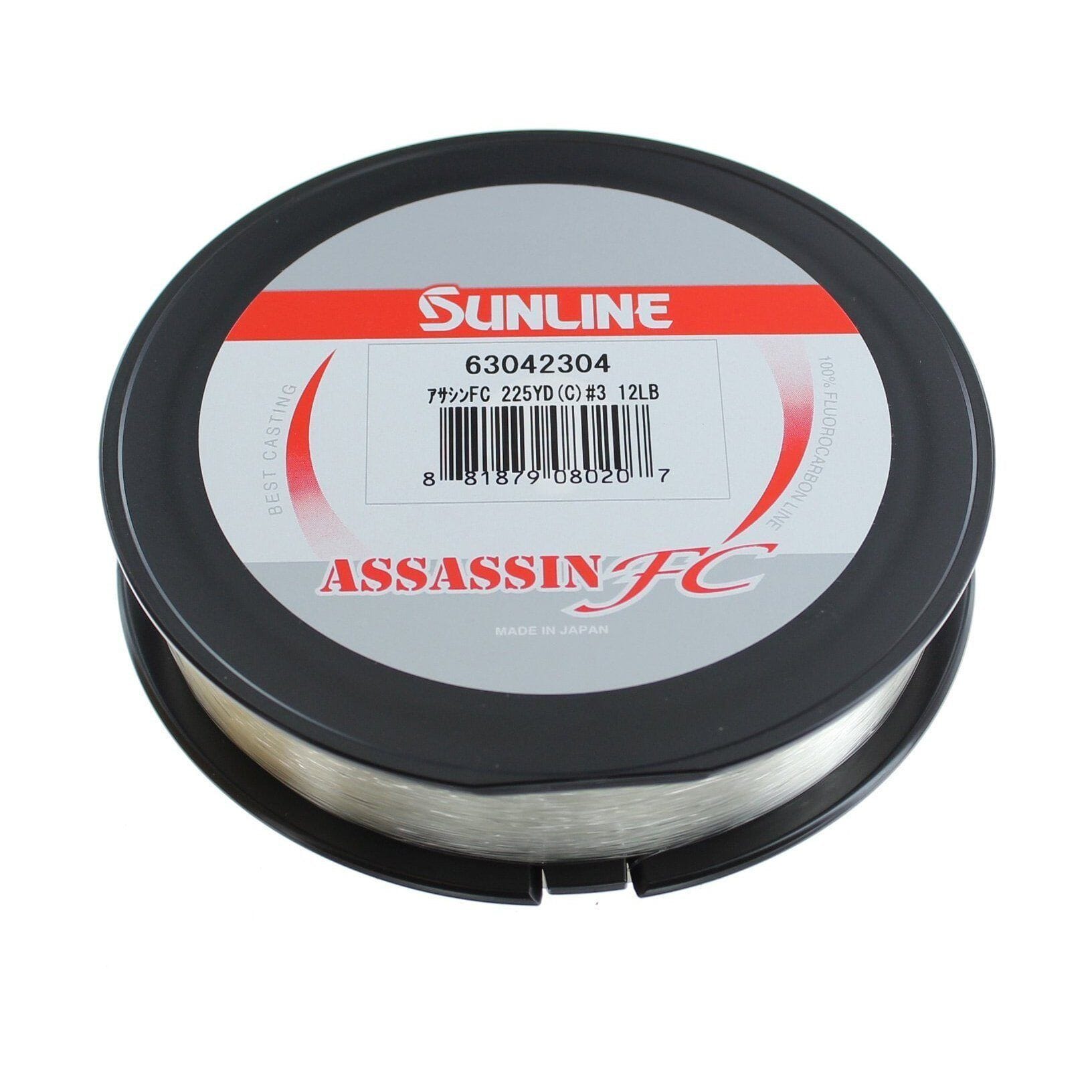 Sunline Assassin Fc Fluorocarbon Clear 225Yds-