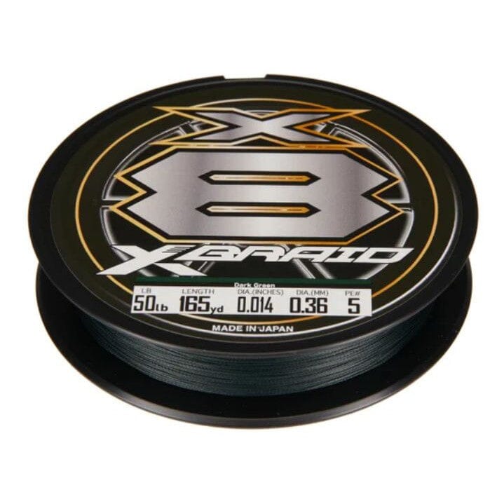 XBraid X8 Braid Braided Line Dark Green-