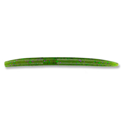 15ct 4” senko style worm Green Watermelon W/red Flk Bass Fishing