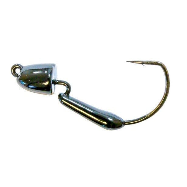 Z Man Finesse Bulletz Weedless Jig Heads 3pk Black-