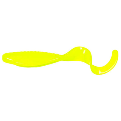Z-Man Scented Curly Tailz 4" Hot Chartreuse