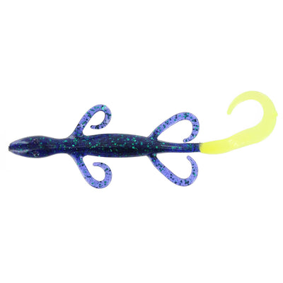 Zoom Lizard 6'' Junebug/Chartreuse 9Pk