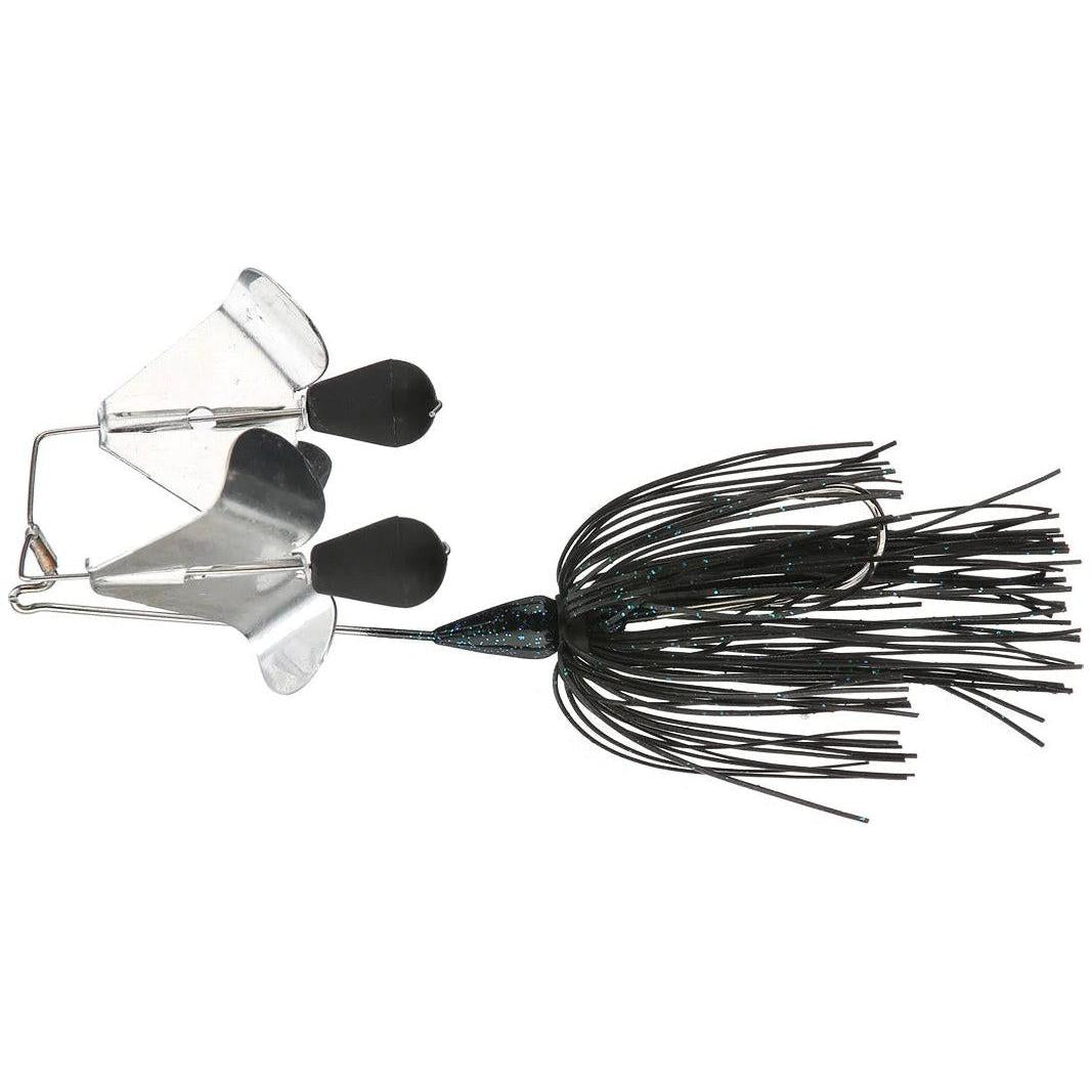 Accent High Rider B2 Double Buzzbait Black Silver 1/4 oz 