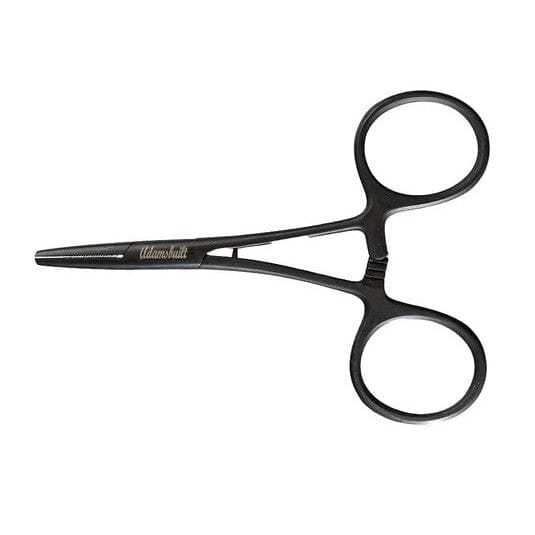 Adamsbuilt 5" Black Mosquito Forceps-Straight-