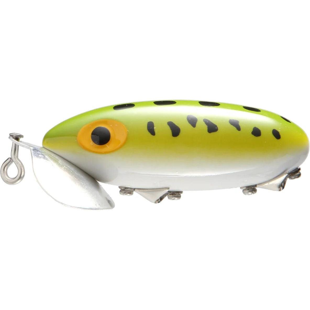 Arbogast Jitterbug White Belly 600 