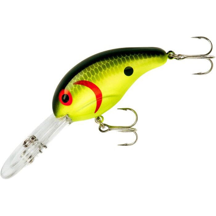 Bandit Crankbait Chartreuse Black Back 300 