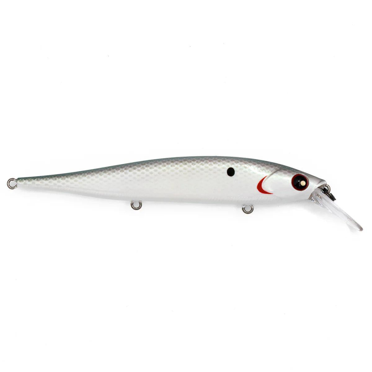 BassMooch HC 115 Jerkbait Green Threadfin 
