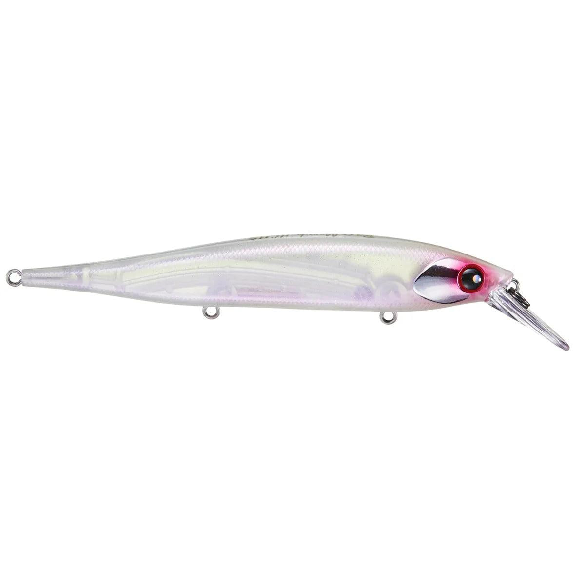 BassMooch HC 115 Jerkbait Spawn Cherry 