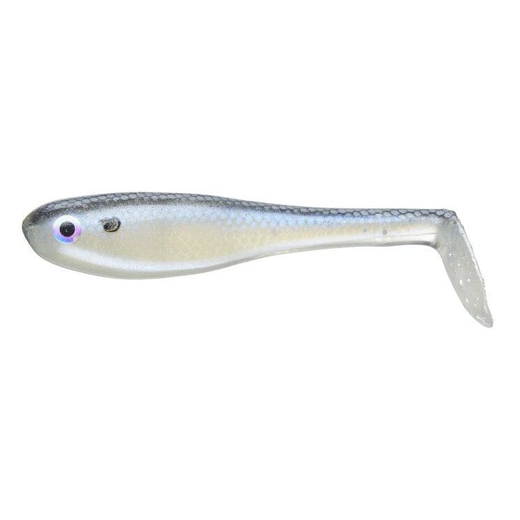 Basstrix Paddle Tail Swimbait-Blue Gizzard-4" 4pk-
