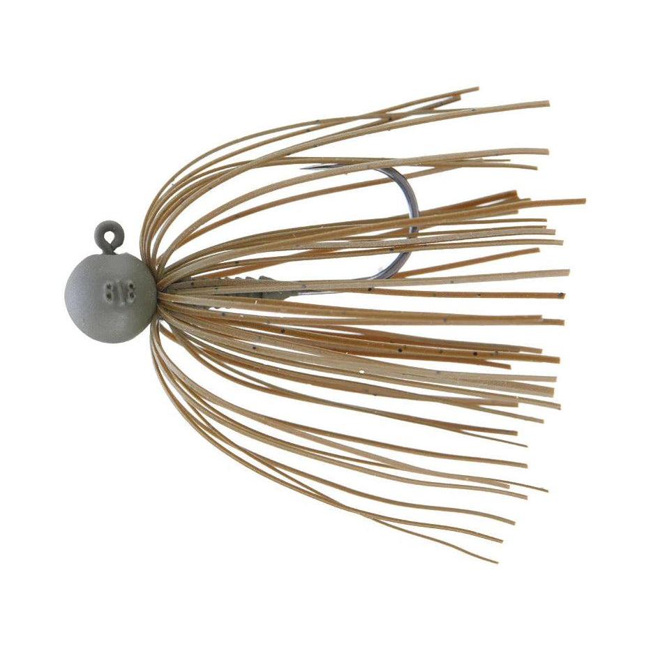 Beast Coast Hand-Tied L-Metal Compound OW Sniper Jig MB Pumpkin 1/4 