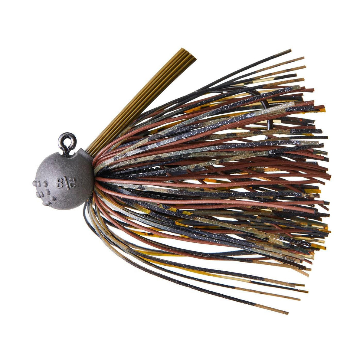 Beast Coast Tungsten Hand-Tied Compound Baby Dozer Jig Stealth Craw 7/16 