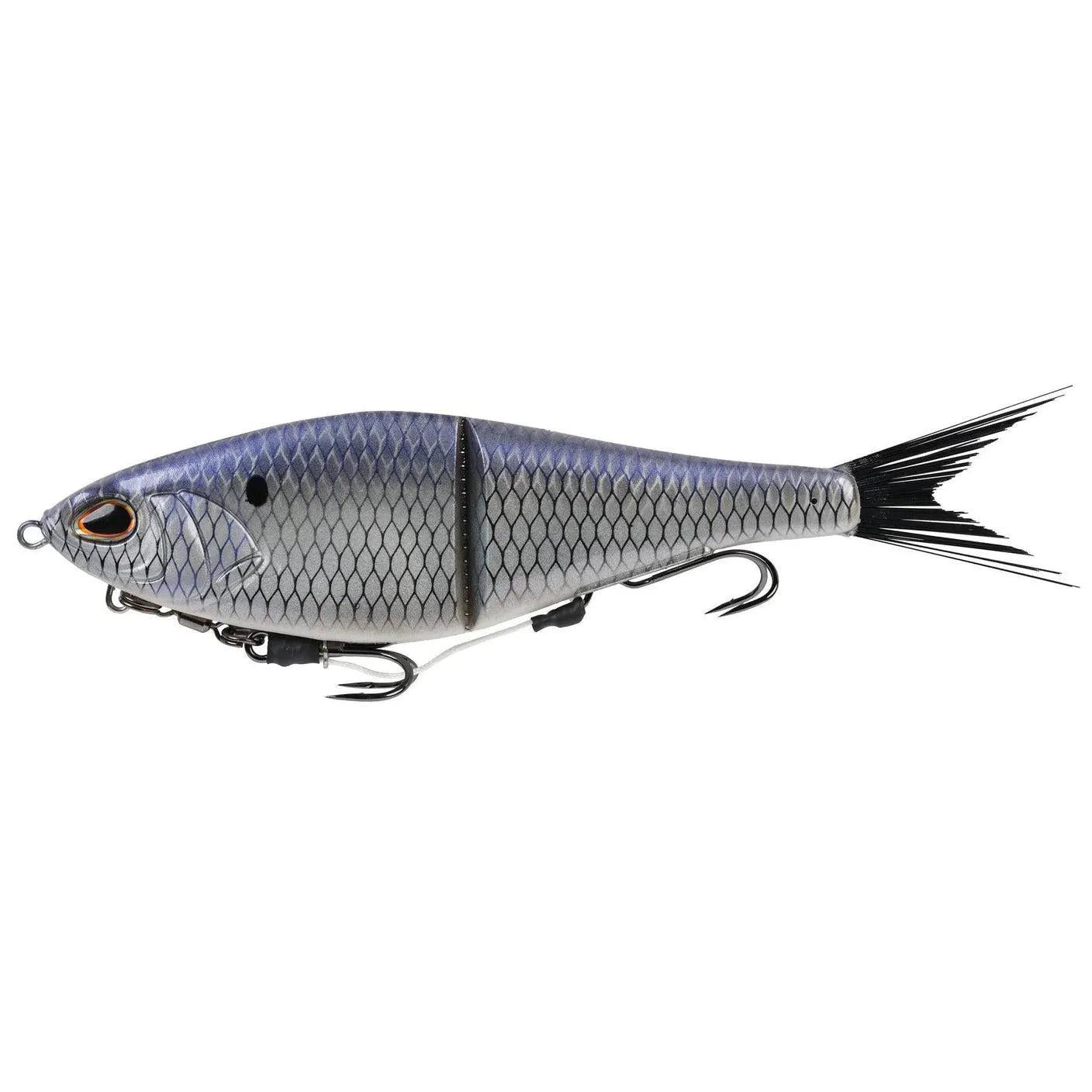 Berkley Chop Block Glide Bait Chrome Gizzard 6" 