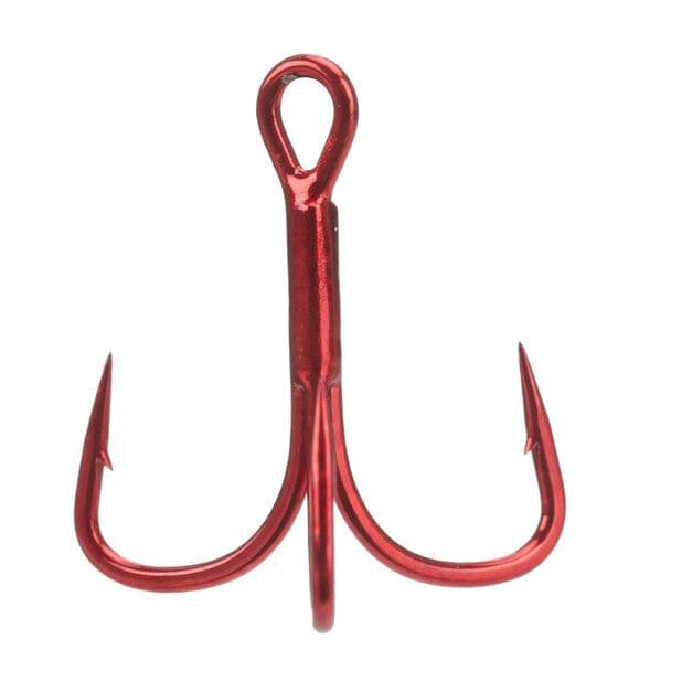 Berkley Fusion19 EWG Treble Hooks-1 6pk-Red-
