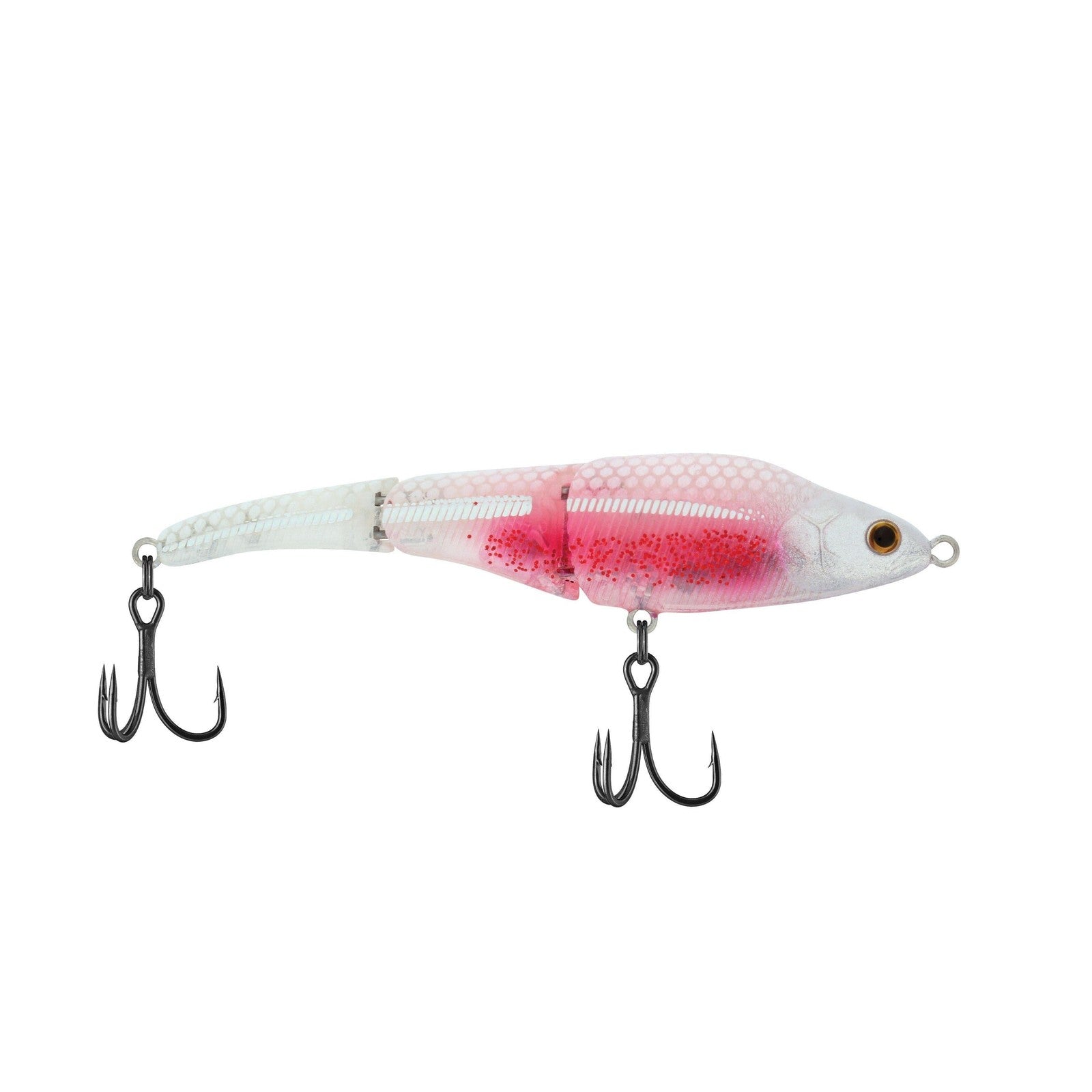 Berkley Magic Swimmer Swimbait White Liner 125mm Sinking 