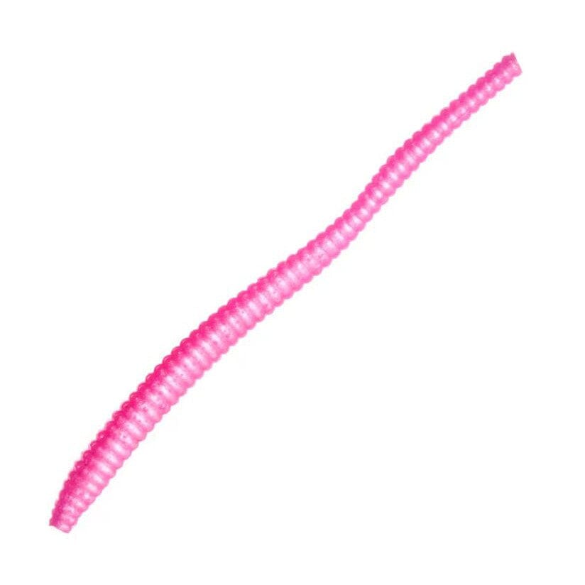 Berkley PowerBait Floating Trout Worm 3" Bubble Gum Garlic Scent 