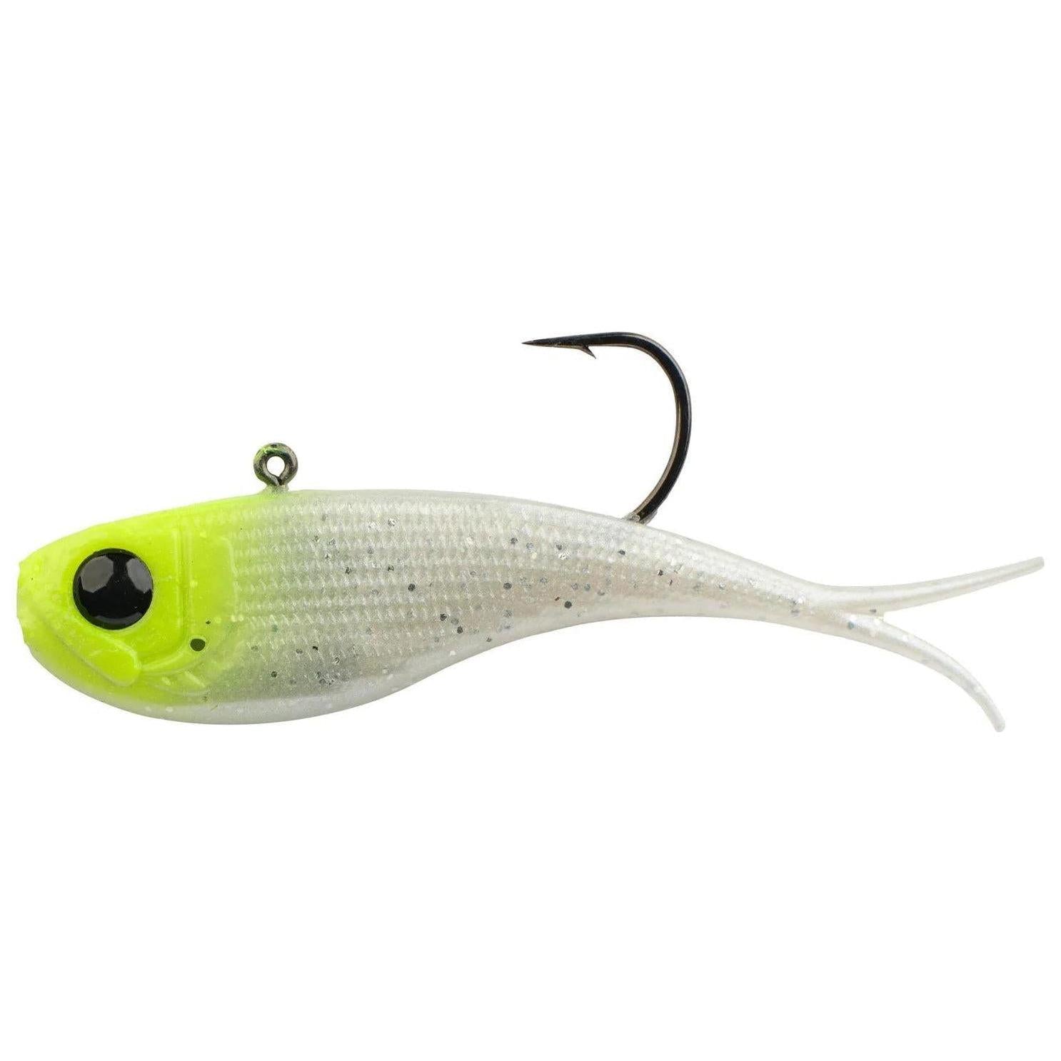 Berkley PowerBait Power Vibe Lemon Head Glow 3" 3/8oz 3pk 