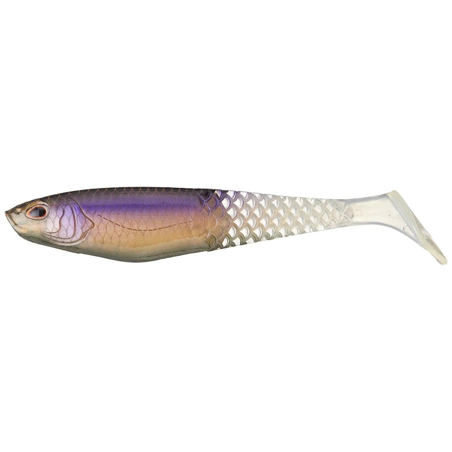 Berkley PowerBait Unrigged CullShad Swimbait Ghost Morning Dawn 5" 3pk 