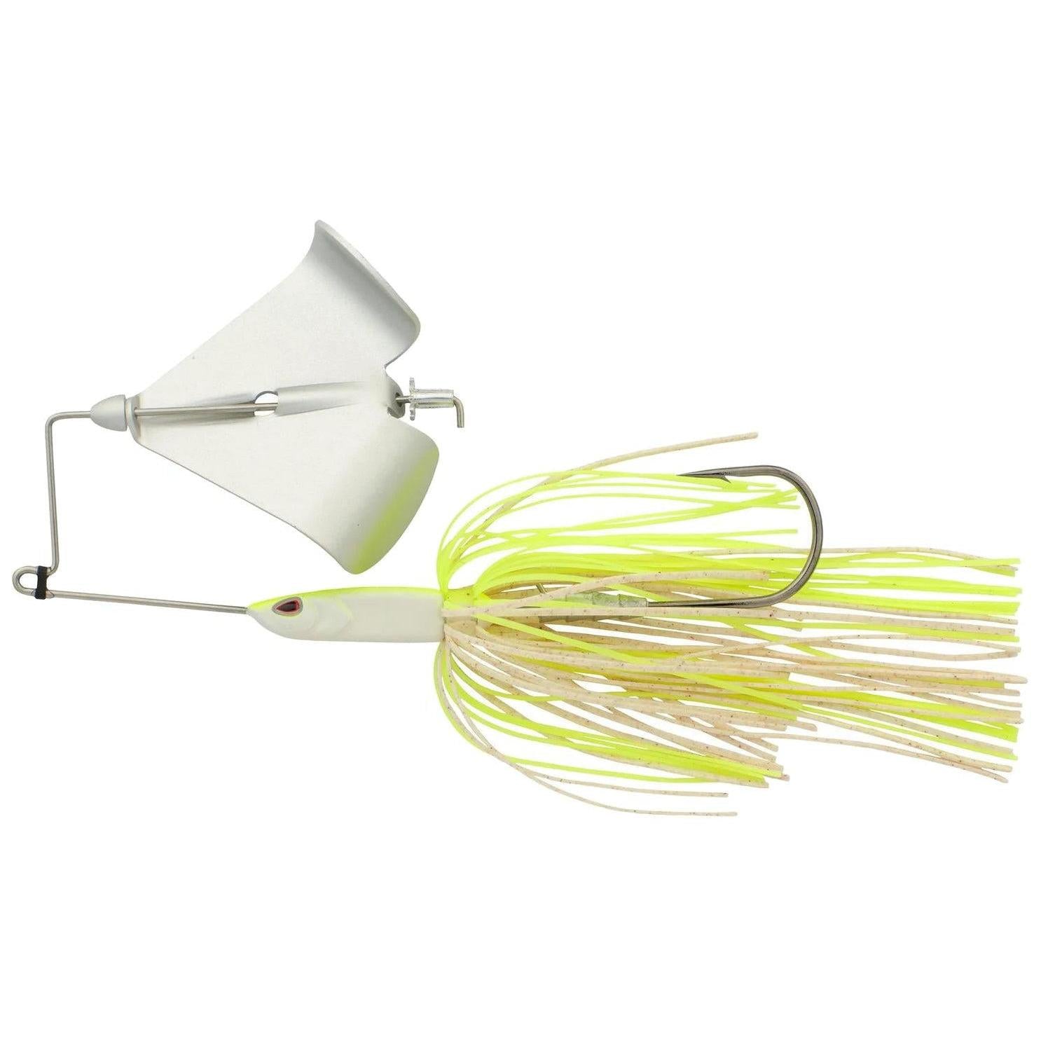 Berkley Skirted Riveter Buzzbait White Chartreuse 1/4oz 