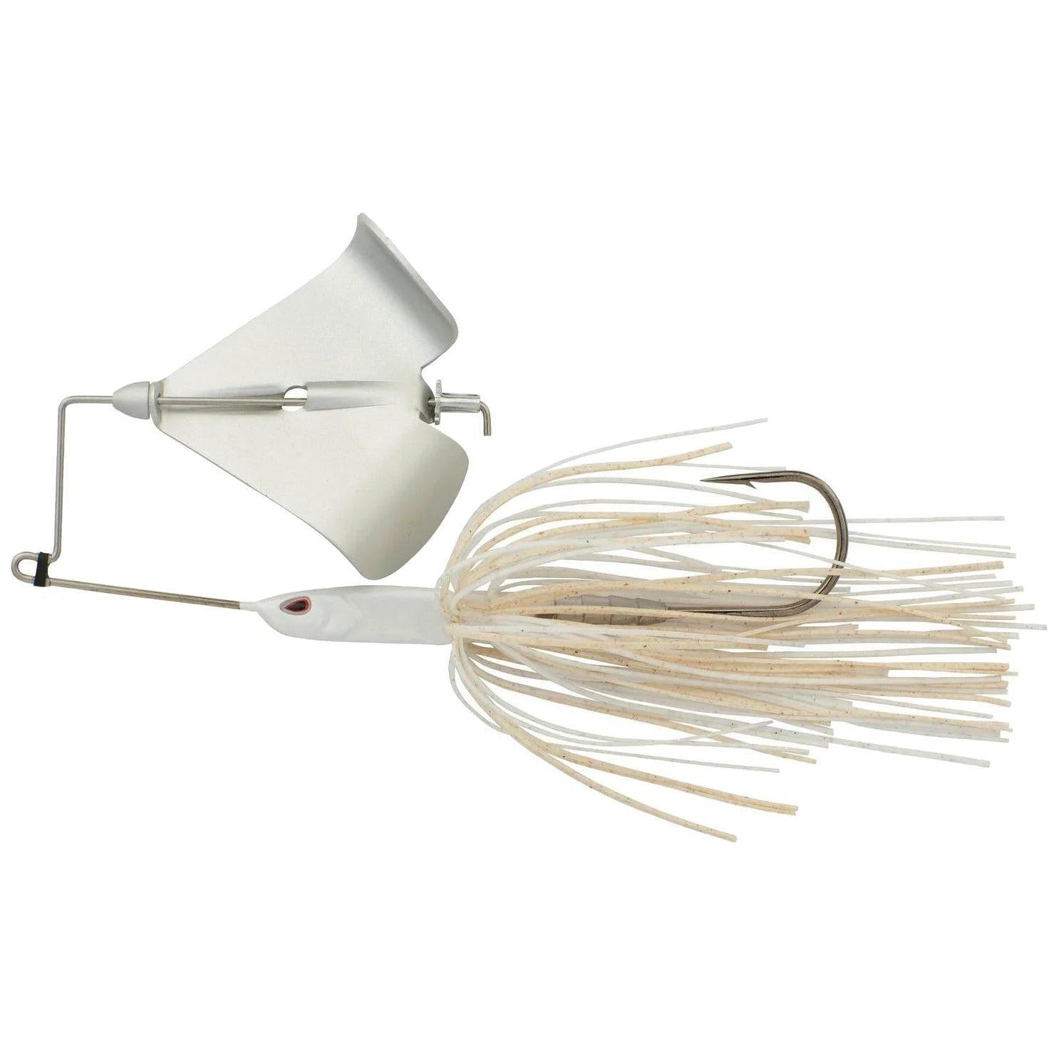 Berkley Skirted Riveter Buzzbait White Silver 1/4oz 