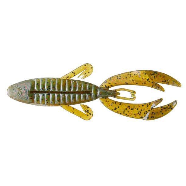 Big Bite Baits Fighting Frog-4" 7pk-Green Pumpkin Watermelon Red-