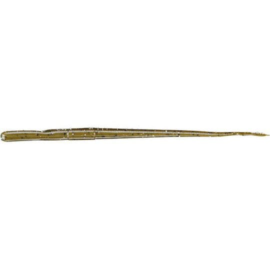Big Bite Baits Shaking Squirrel Worm Green Pumpkin 6" 10pk 