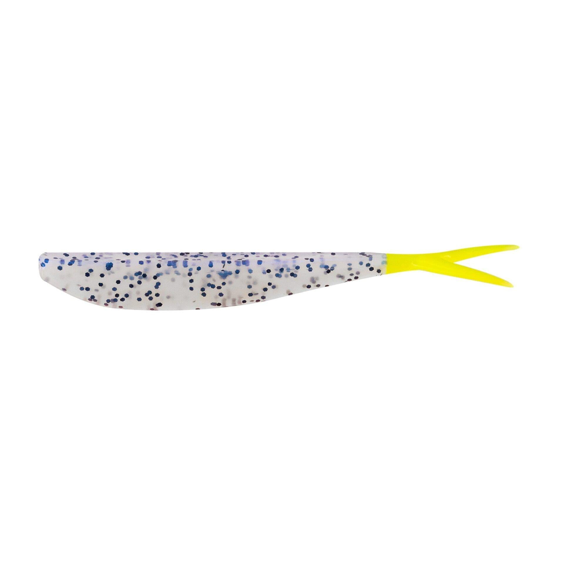 Big Bite Baits Slim Minnow-Blue Pearl Salt Pepper Chart-