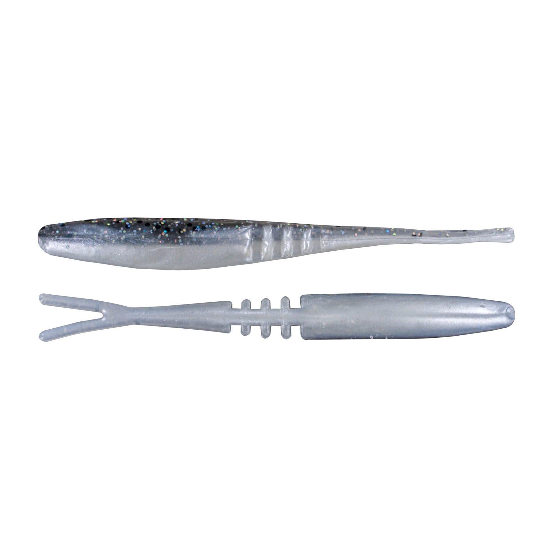 Big Bite Jointed Jerk Minnow Metal Pearl 3.75" 