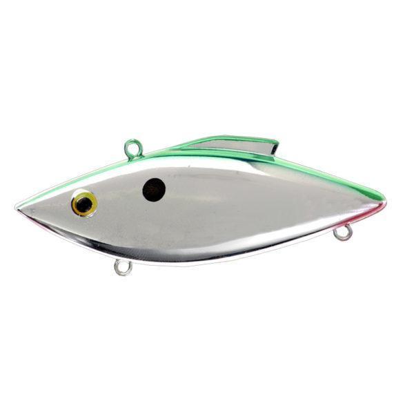 Bill Lewis Rat-L-Trap Chrome Green Back 1/2 oz 