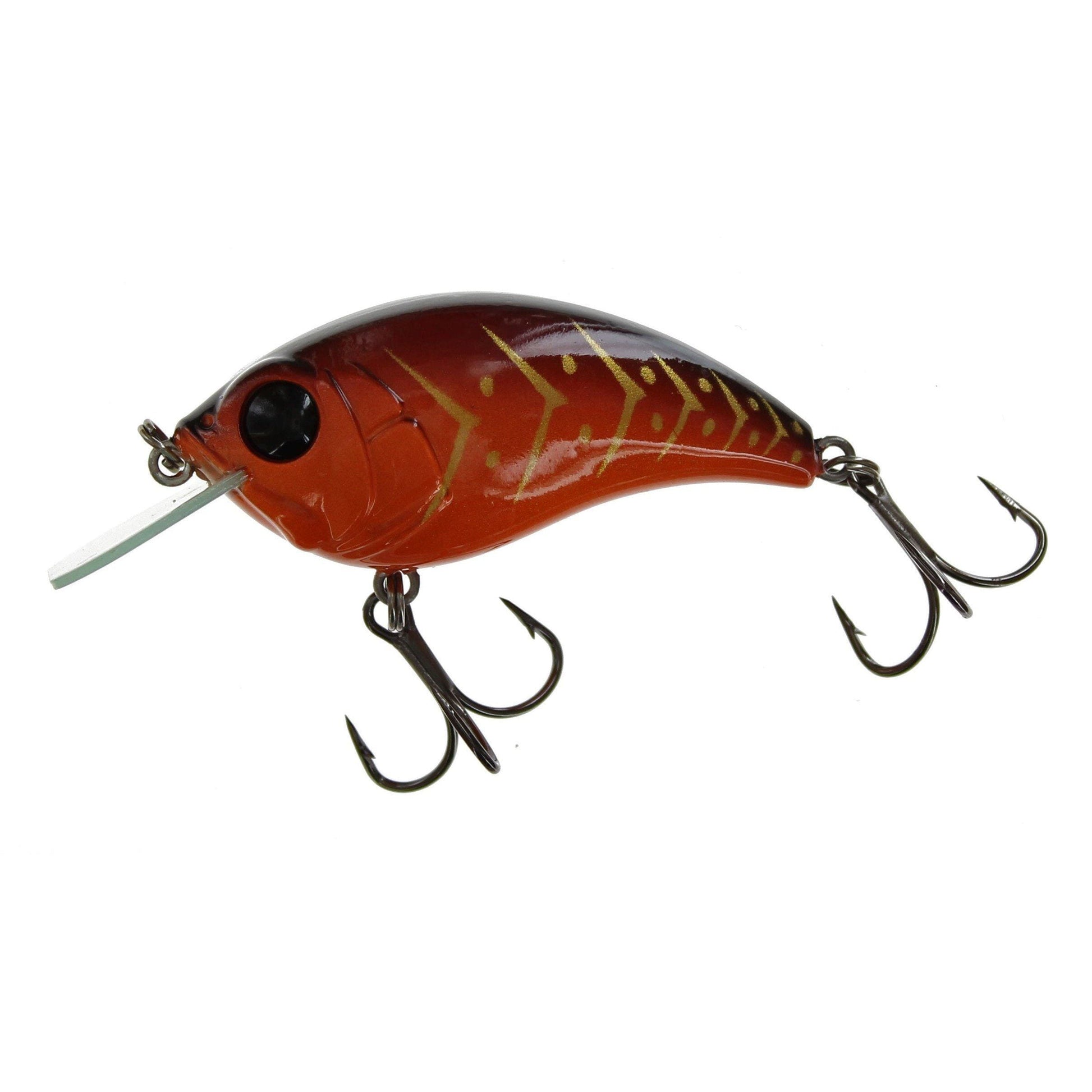 Bill Lewis Sb-57 Squarebill Crankbait-Rayburn Red Craw-