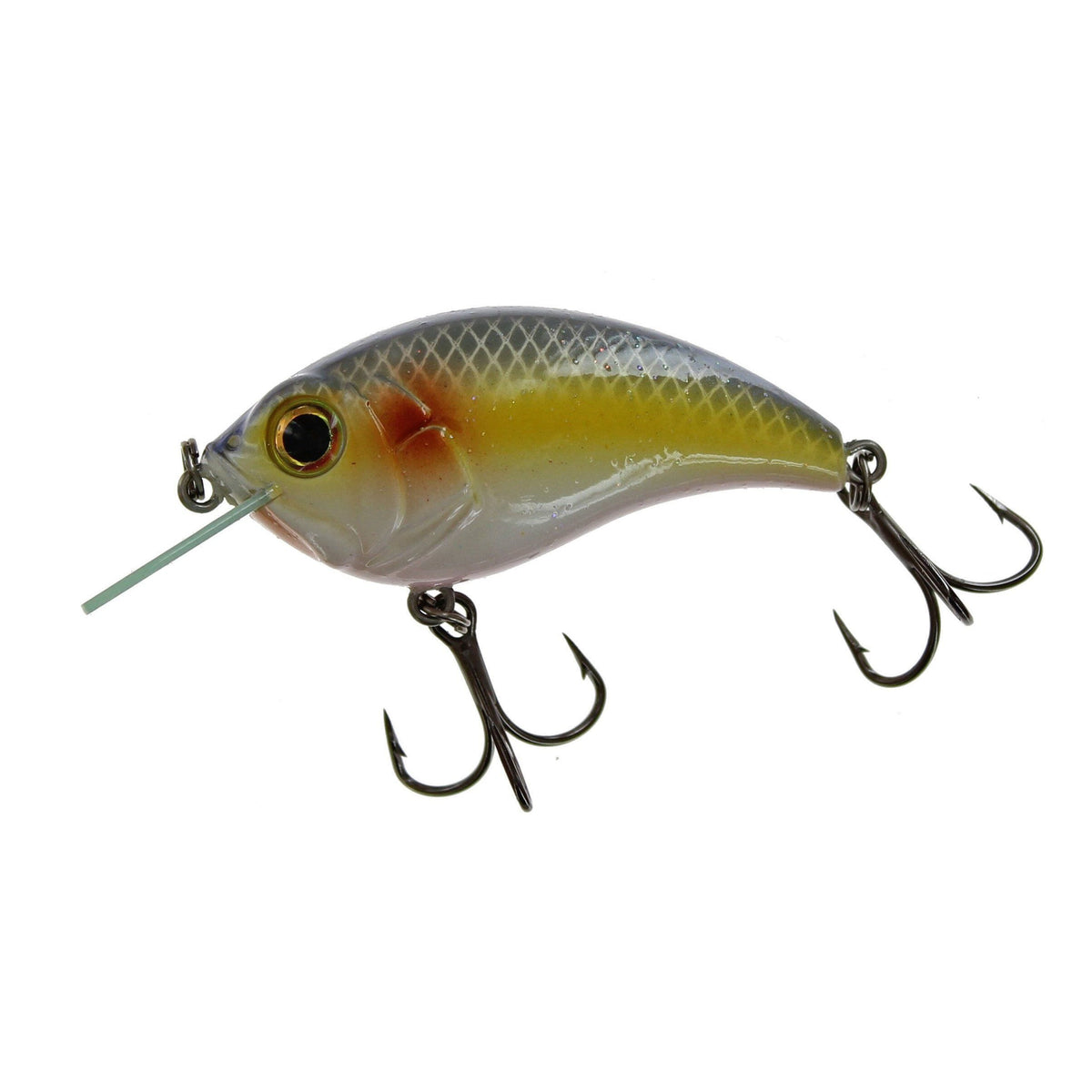 Bill Lewis Sb-57 Squarebill Crankbait Chartreuse Shad 