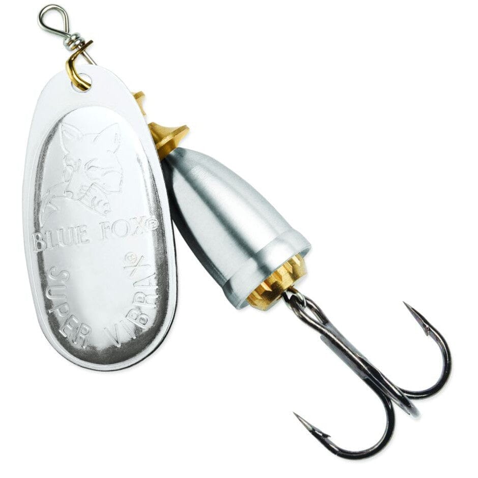 Blue Fox Classic Vibrax Spinner 1/4oz Silver 