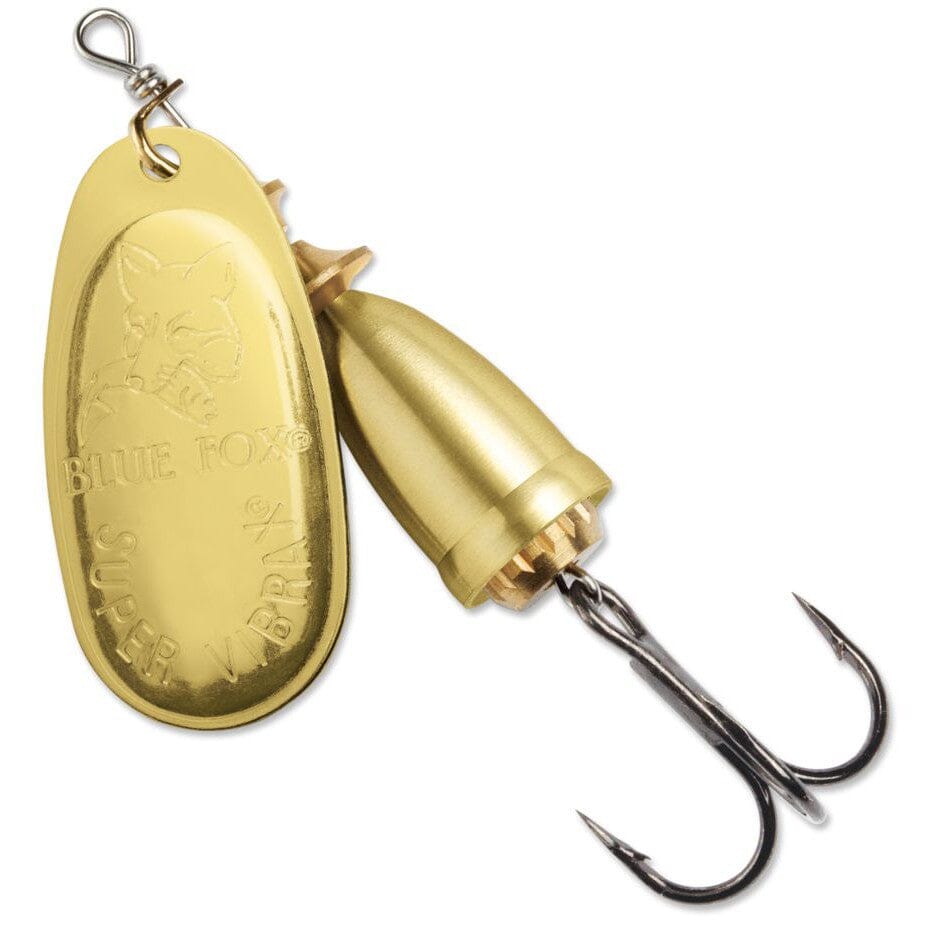 Blue Fox Classic Vibrax Spinner 1/8oz Gold 