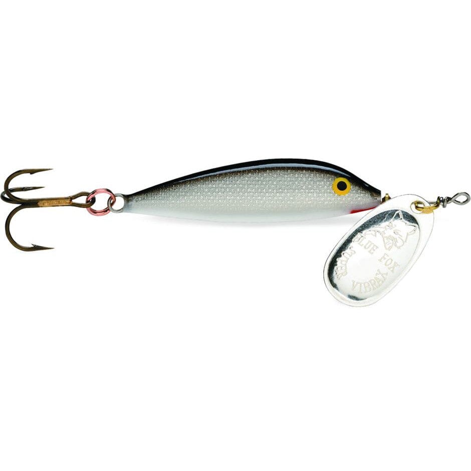 Blue Fox Minnow Spin Silver 1/4oz 
