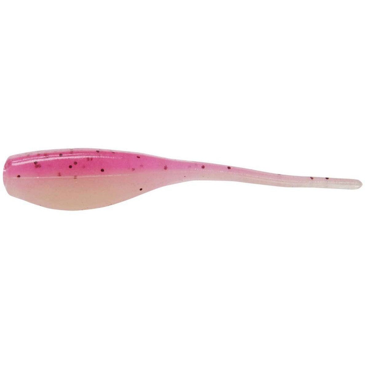 Bobby Garland Mo' Glo 2" Baby Shad-Pink Phantom-