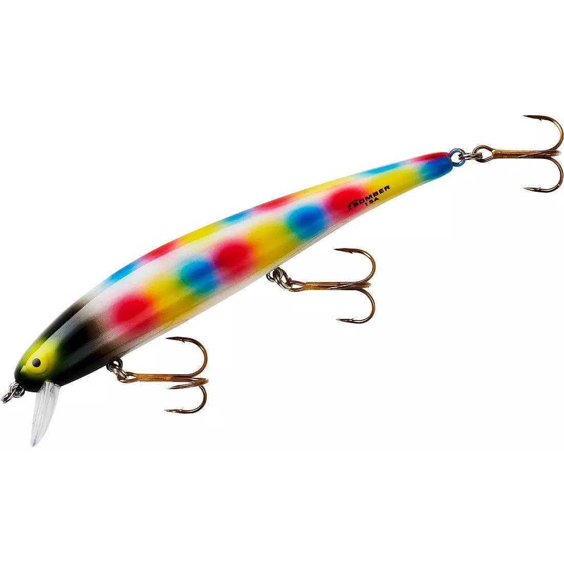 bobmers fishing lure Bomber 15A Long A Silver Prism Blue Back