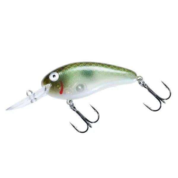 Bomber Gen 2 Deep Flat A Crankbait-Green Pearl Shad-
